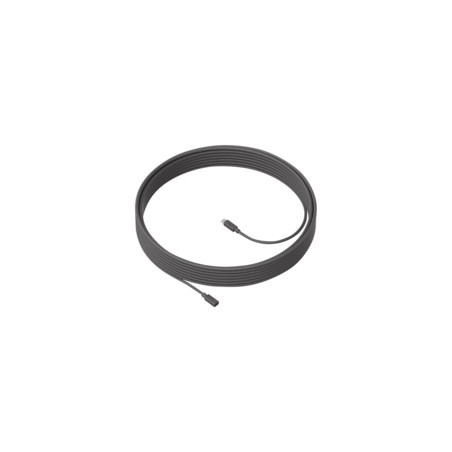 "Logitech MeetUp Microphone Extension Cable 10m - Enhance Your Meeting Experience!"